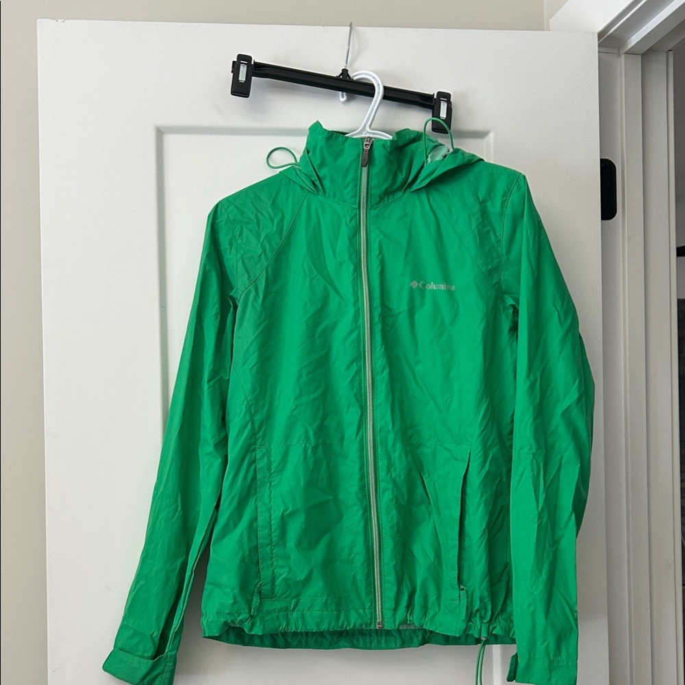 Columbia Emerald Green Hooded Jacket